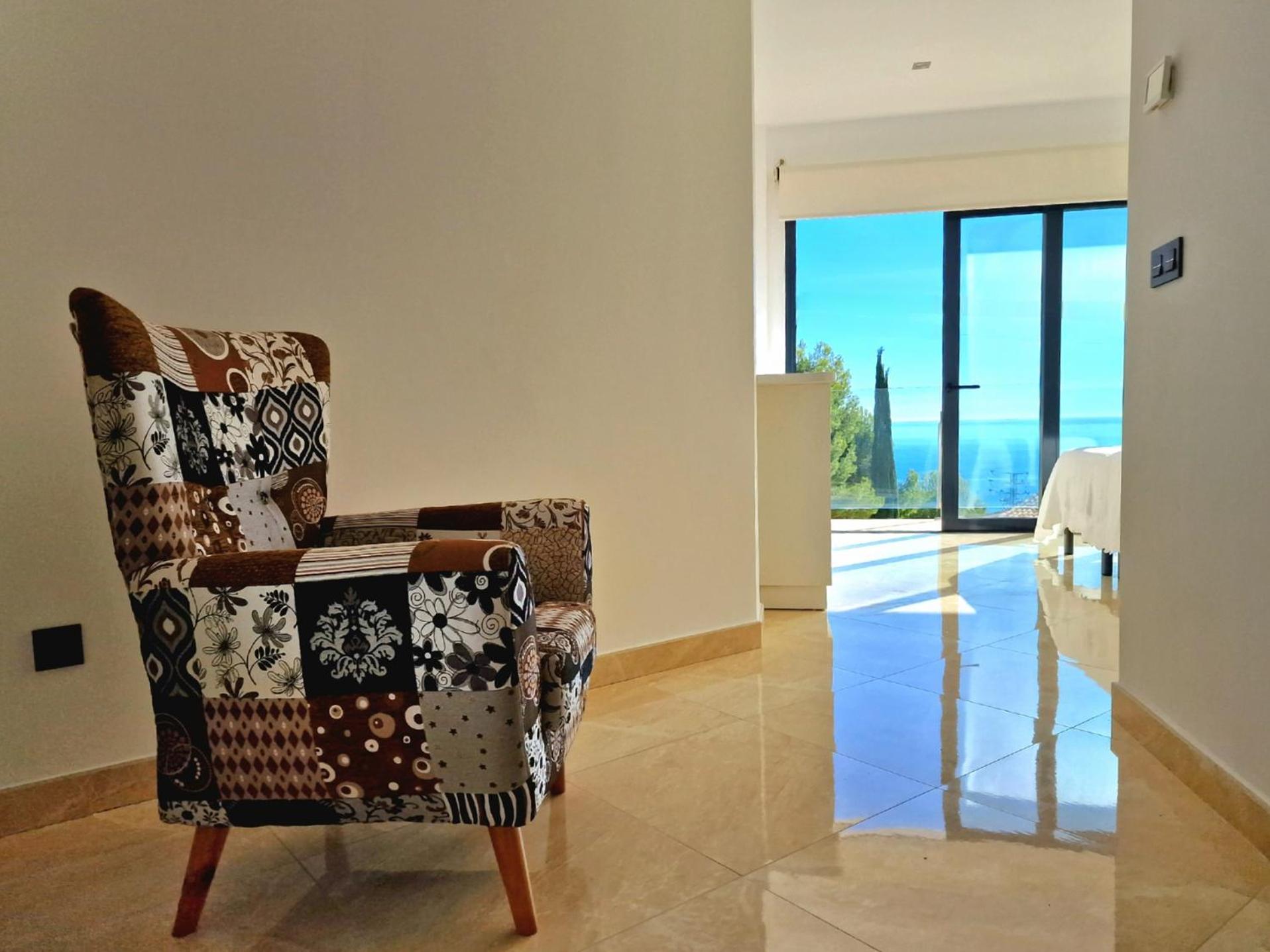 Villa Lujo Con Vistas Al Mar Villa Dulcinea By El Conserje, Cerca Del Puerto Y Sus Servicios Хавеа Экстерьер фото
