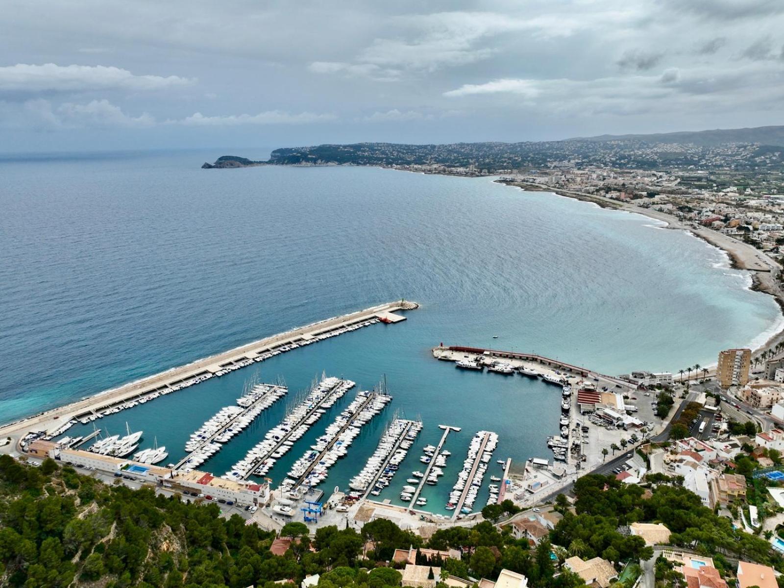 Villa Lujo Con Vistas Al Mar Villa Dulcinea By El Conserje, Cerca Del Puerto Y Sus Servicios Хавеа Экстерьер фото